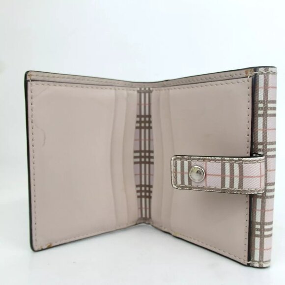 Burberry Pink and Beige Plaid Wallet!EXCELLENT CONDITION! Like new. - Picture 10 of 12